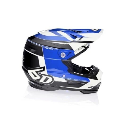 6D ATR-2 Impact Motocross Helmet – Blue – Small 55-56cm: Superior Protection for Off-Road Adventures