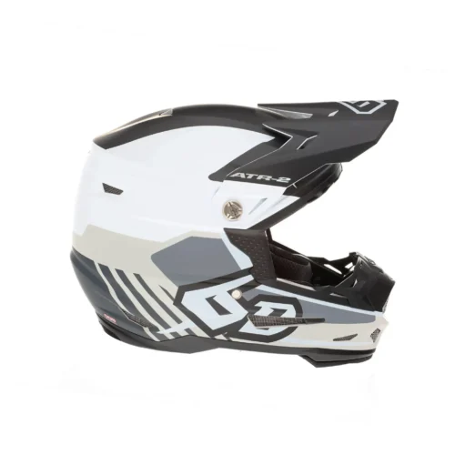 6D ATR-2Y Kids Target Helmet – White – X Large 52-53cm: Premium Safety Gear for Kids – Shop Now!