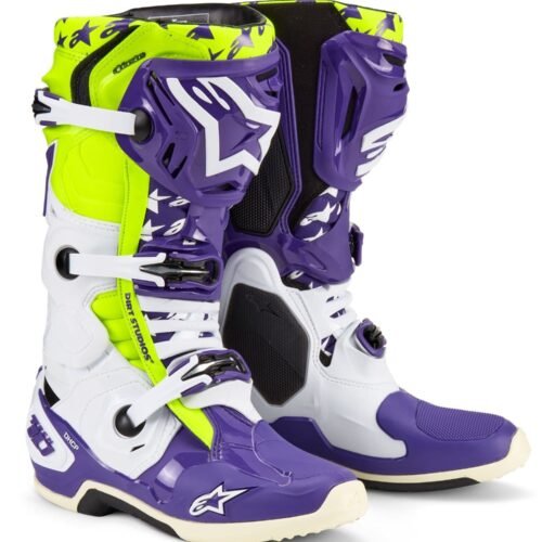 Alpinestars Tech 10 LE Dirt Studios Motocross Boots – UK7 US8: Premium Off-Road Footwear for Motocross Enthusiasts