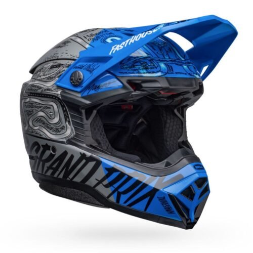 Bell Moto 10 Spherical Mips Carbon Fasthouse DITD Motocross Helmet – X Large 61-62cm: High-performance Motocross Helmet with Spherical Mips Carbon for Ultimate Protection