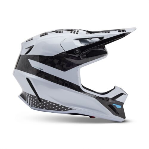 MX25 Fox V3 RS 50th Limited Edition Carbon Motocross Helmet – Large 59-60cm: Ultimate Protection for Motocross Enthusiasts